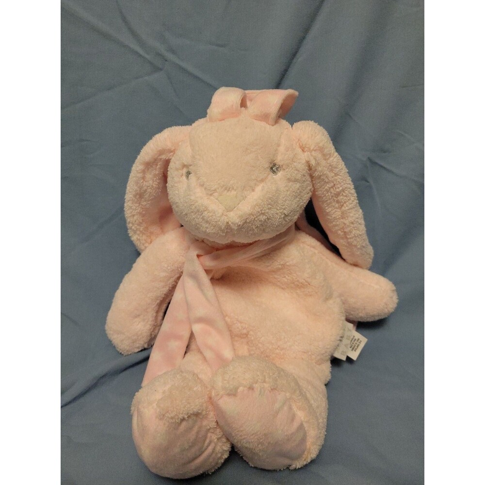 PJ Pal Pink Bunny Plush Toddler Zippered Storage Backpack - Stephan Baby